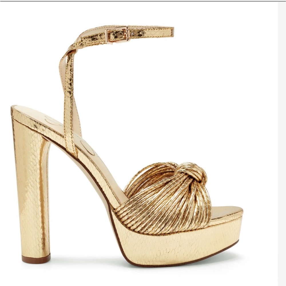 Jessica Simpson Gold Women's Heels